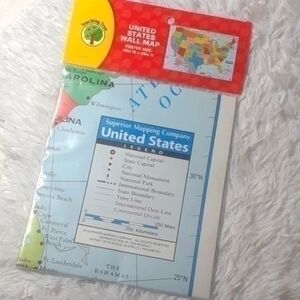 ☄Teaching Tree United States Wall Map Post…